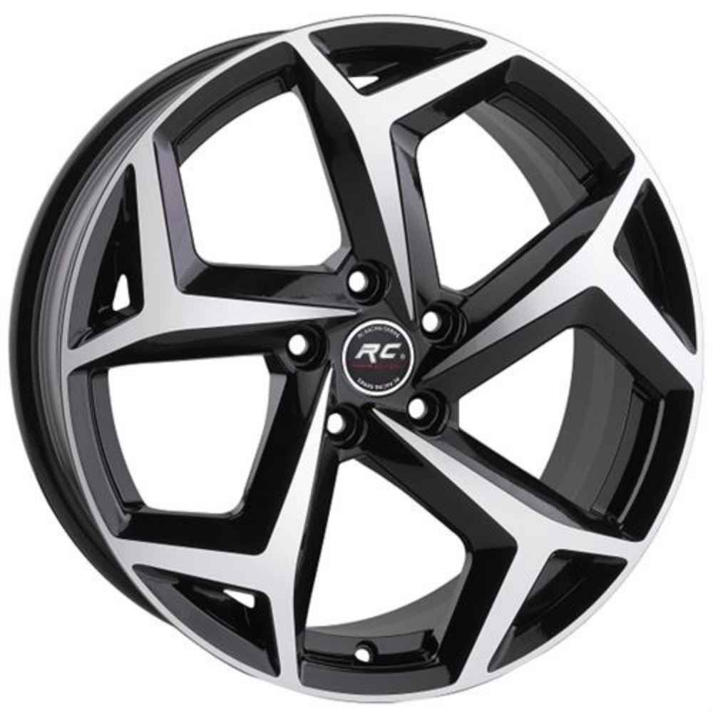 RC 17 inç 5*100 ET40 Siyah Jant Takımı (J-6559)