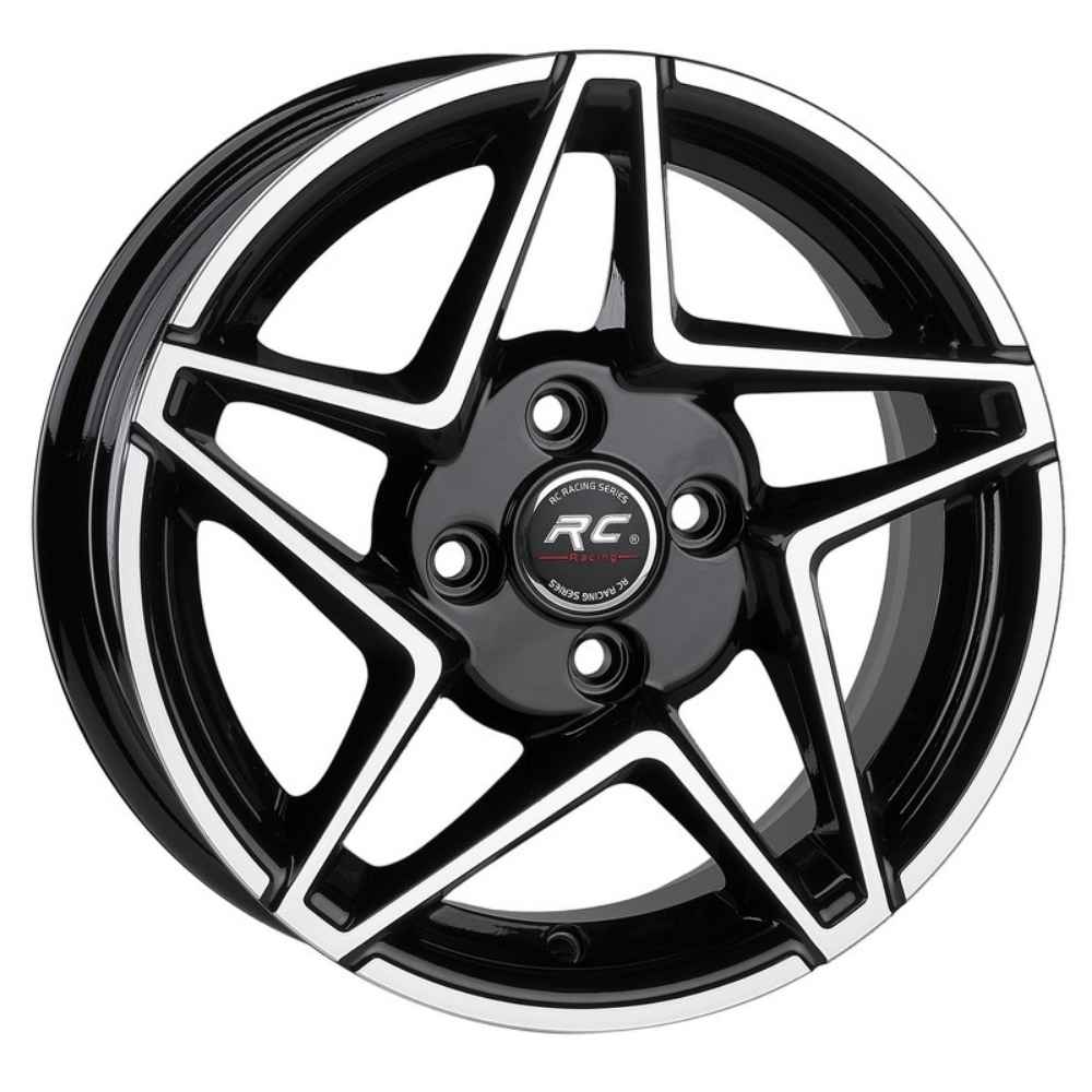 RC 14 inç 4*100 ET35 Siyah Jant Takımı (J-6659)
