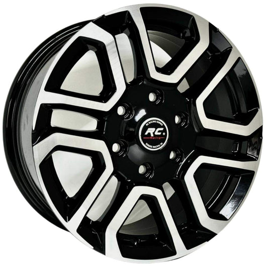 RC 16 inç 5*130 ET50 Siyah Jant Takımı (J-7101)