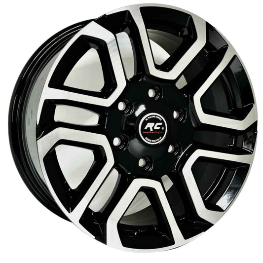 RC 16 inç 6*130 ET50 Siyah Jant Takımı (J-6599)