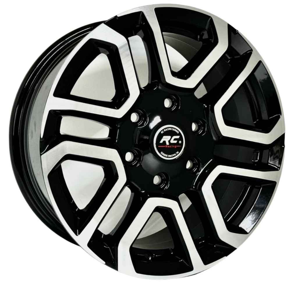 RC 16 inç 6*130 ET50 Siyah Jant Takımı (J-6599)