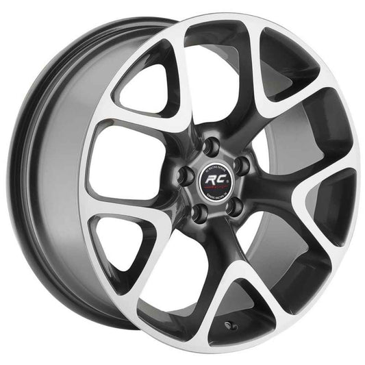 RC 17 inç 5*115 ET35 Füme Jant Takımı (J-6662)