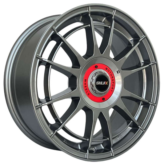 SLK 17 inç 4*108 ET25 Gri Jant Takımı (J-6769)