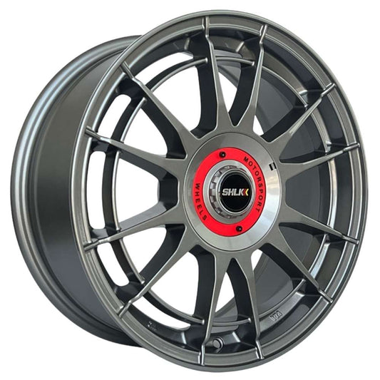 SLK 17 inç 4*100 ET38 Gri Jant Takımı (J-6766)