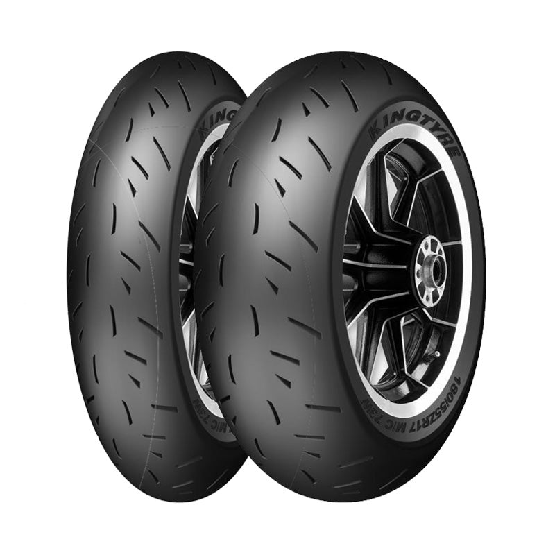 KingTyre K905 100/80R17 ve 130/70R17 Motosiklet Ön-Arka Takım Lastiği - KolayOto