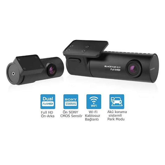 Blackvue DR590x 2CH FullHD Wi-Fi 2 Kameralı Araç Kamerası Modelleri