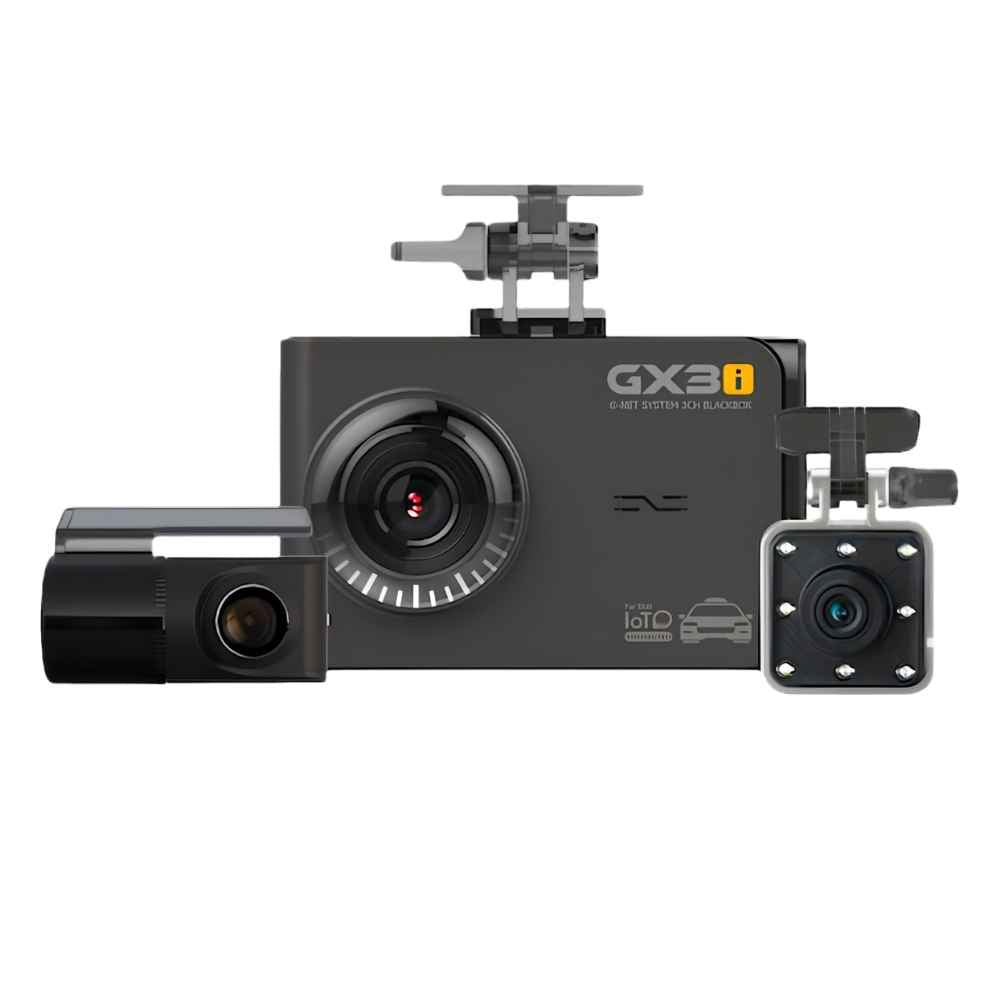 Gnet Gx3i 3 Kameralı 60FPS FullHD Ekranlı Wi-Fi Araç Kamerası