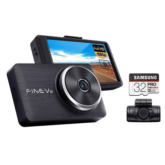 FineVu LX2000 FullHD 2 Kameralı IPS Kod Ekranlı Araç Kamerası