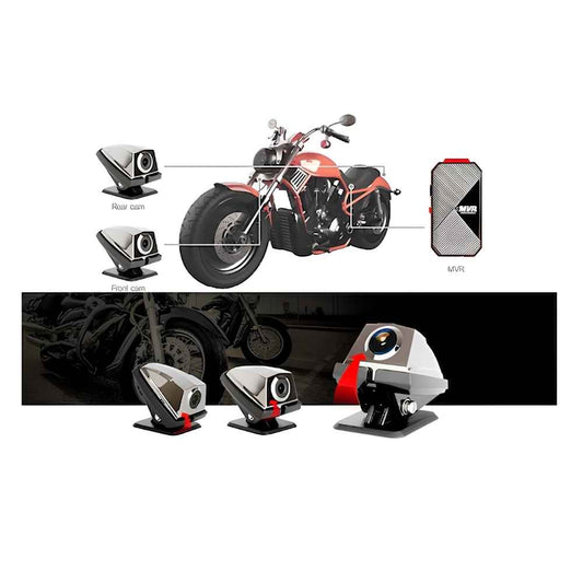Gnet MVR Motosiklet 2 Kameralı FullHD Wi-Fi WPRF Araç Kamerası Modelleri