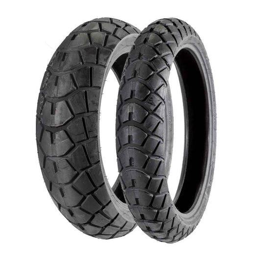KingTyre K66 110/80R19 ve 130/80R17 Motosiklet Ön-Arka Takım Lastiği - KolayOto
