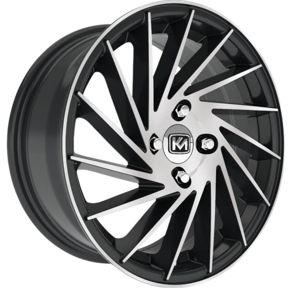 Kormetal 14 inç 4*100 ET35 Parlak Siyah Jant Takımı (J-5325)