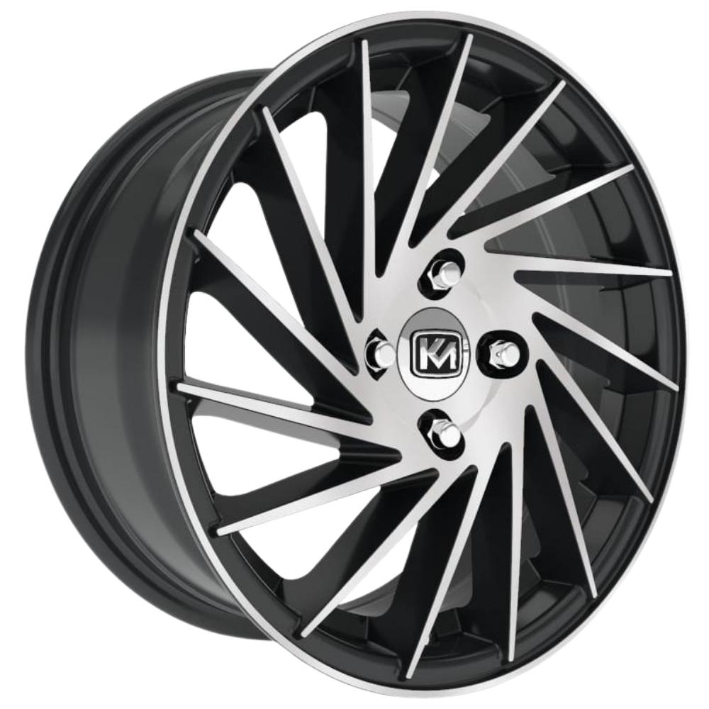 Kormetal 15 inç 4*100 ET34 Parlak Siyah Jant Takımı (J-5327)