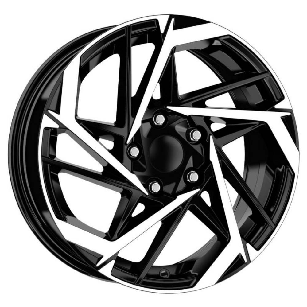 Kormetal 16 inç 5*114 ET35 Parlak Siyah Jant Takımı (J-4780)