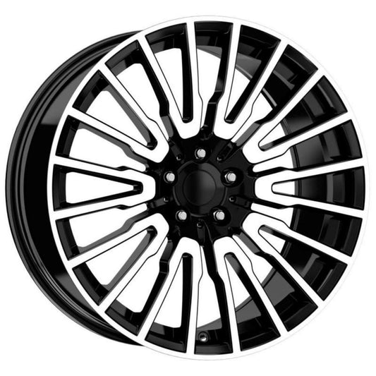 Kormetal 20 inç 5*120 ET30 Parlak Siyah Jant Takımı (J-4781)