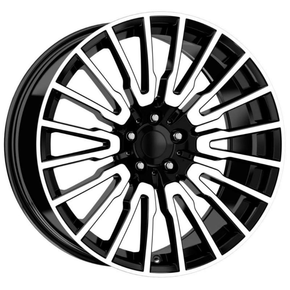 Kormetal 20 inç 5*120 ET38 Parlak Siyah Jant Takımı (J-4782)