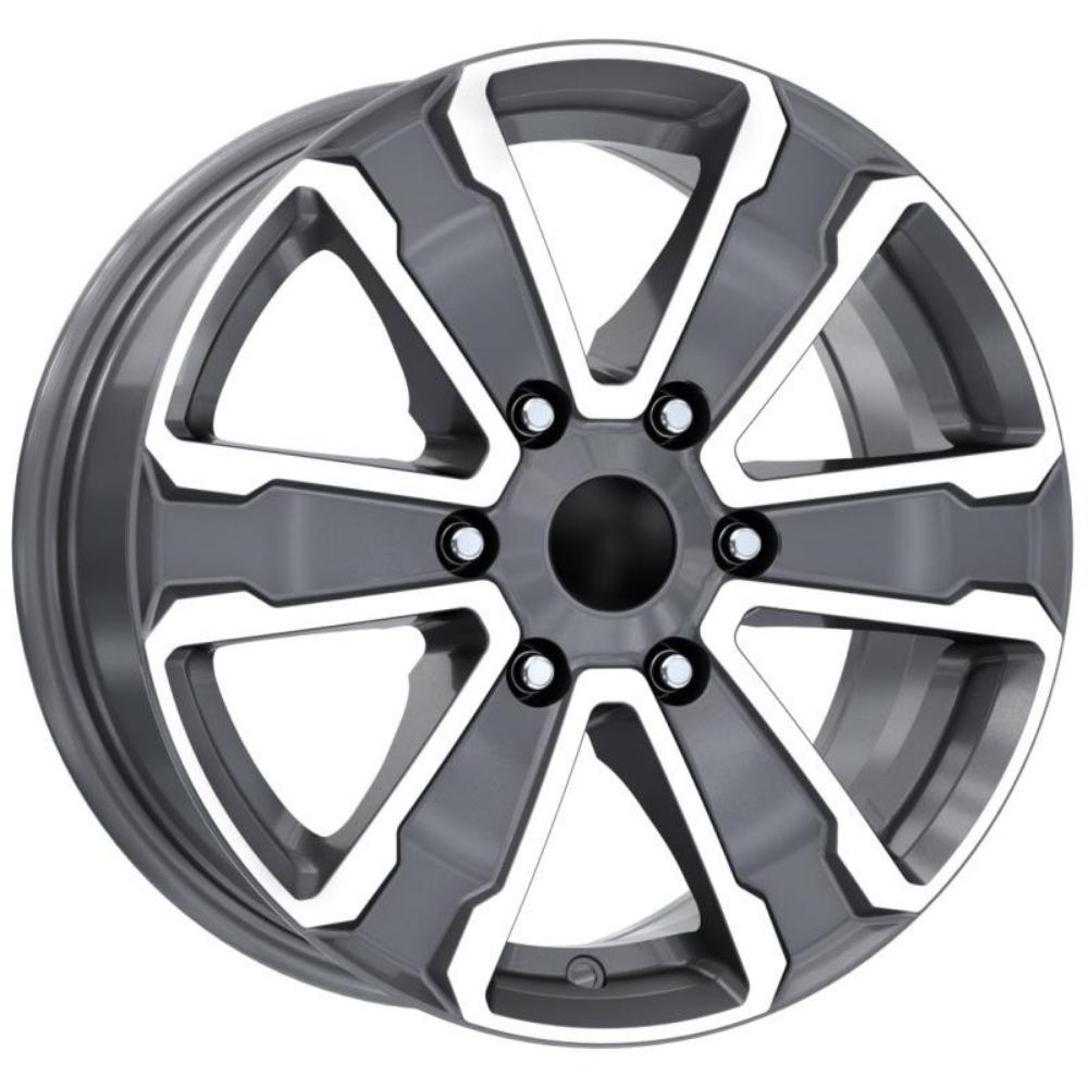 Kormetal 16 inç 6*130 ET45 Füme Jant Takımı (J-4812)