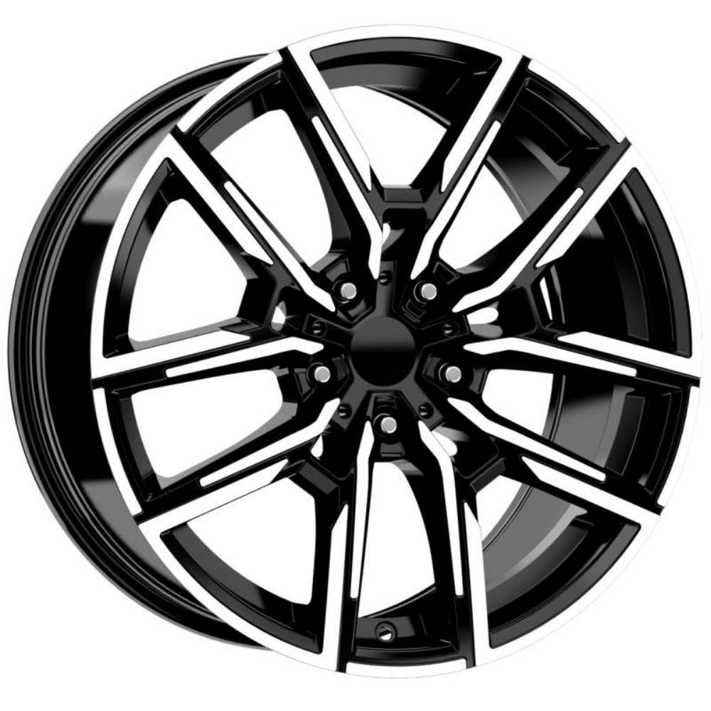 Kormetal 19 inç 5*120 ET33 Parlak Siyah Jant Takımı (J-4823)