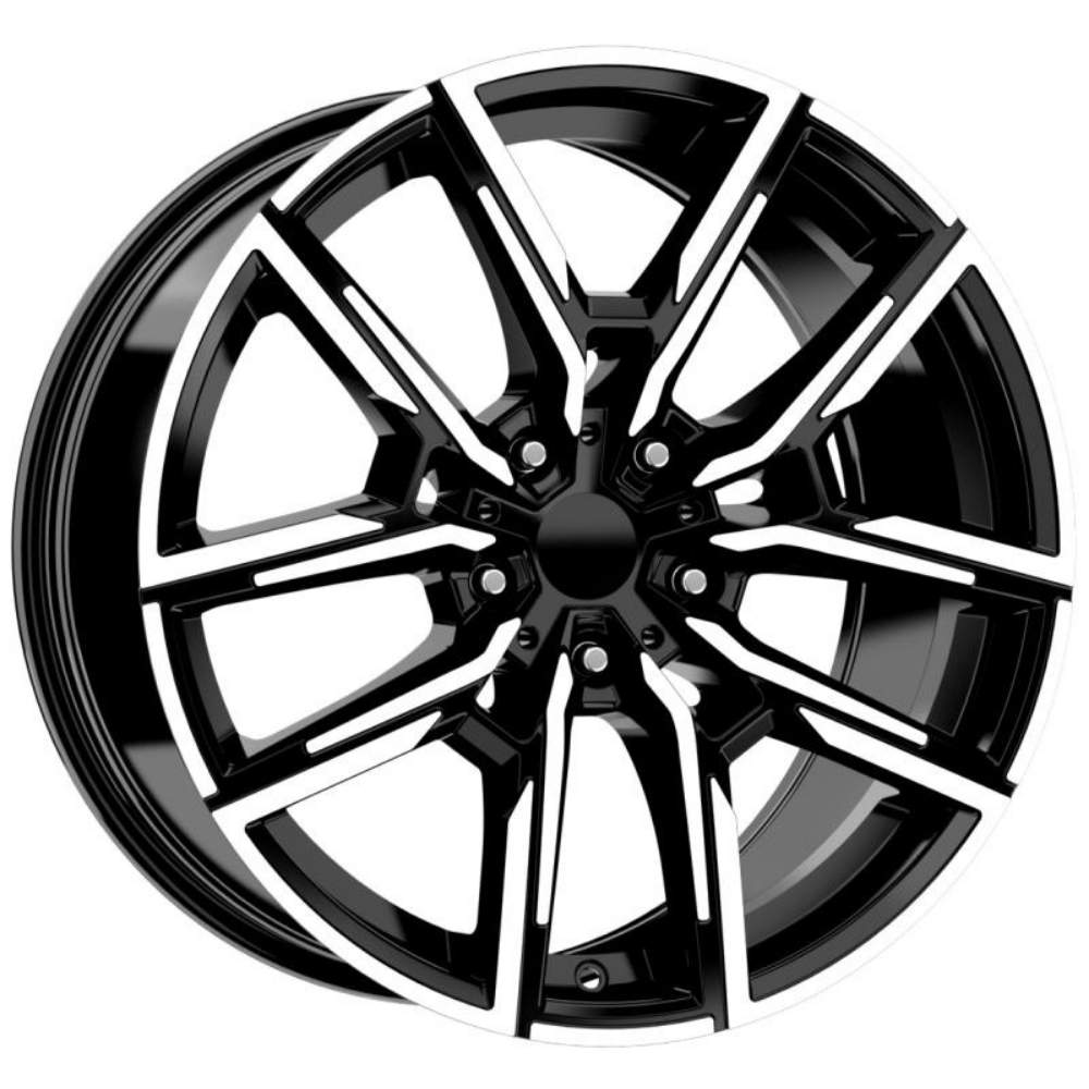 Kormetal 19 inç 5*112 ET43 Parlak Siyah Jant Takımı (J-4824)