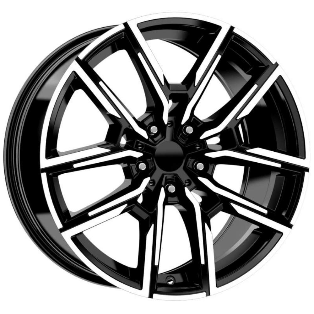 Kormetal 19 inç 5*120 ET43 Parlak Siyah Jant Takımı (J-4825)