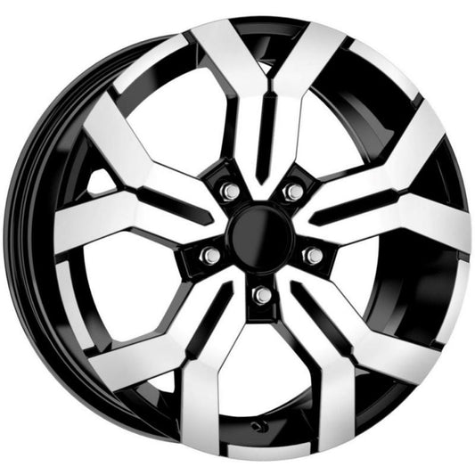 Kormetal 16 inç 5*114 ET40 Parlak Siyah Jant Takımı (J-4830)