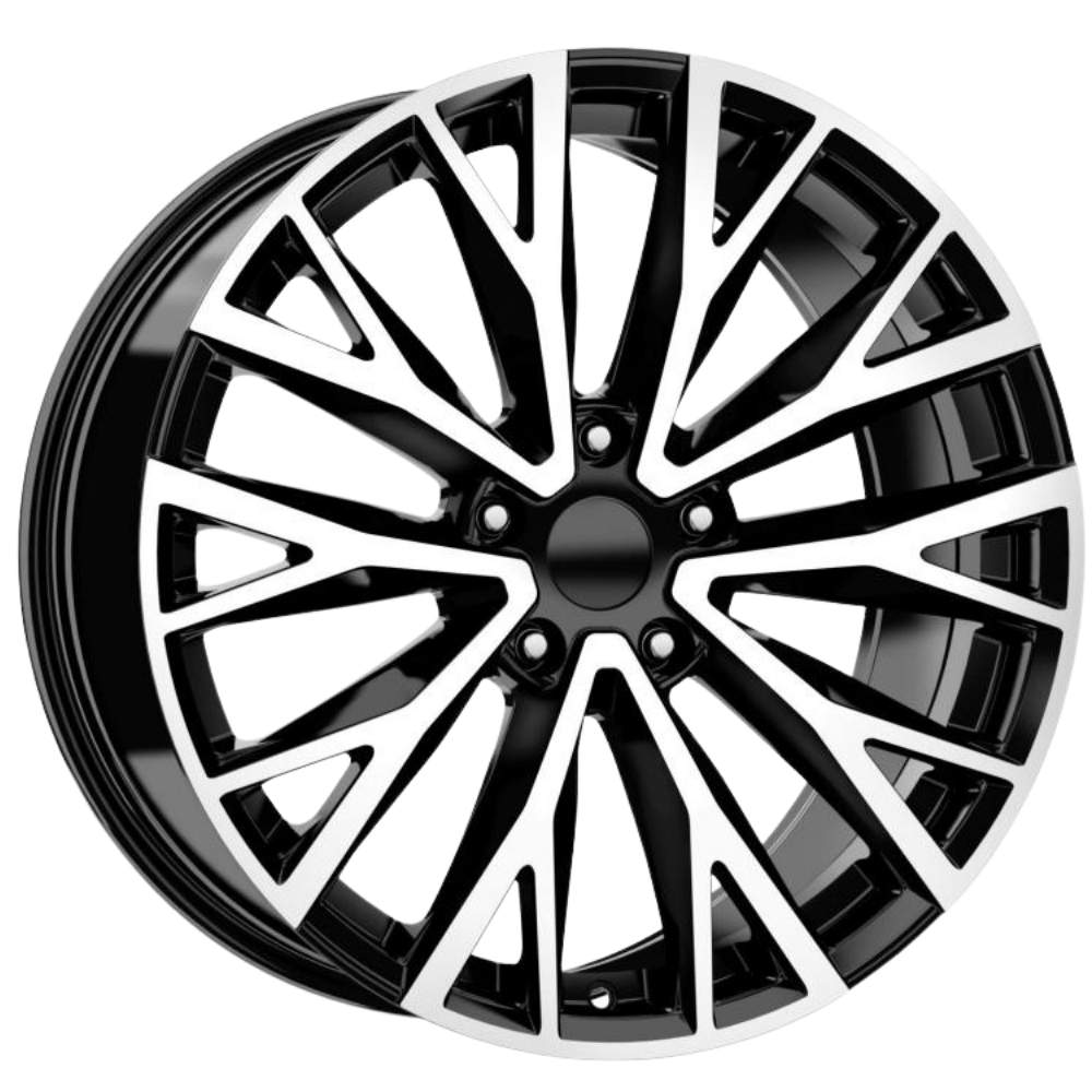 Kormetal 19 inç 5*108 ET45 Parlak Siyah Jant Takımı (J-4834)