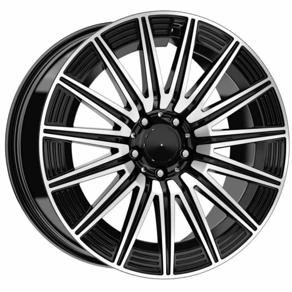 Kormetal 18 inç 5*112 ET43 Parlak Siyah Jant Takımı (J-4880)