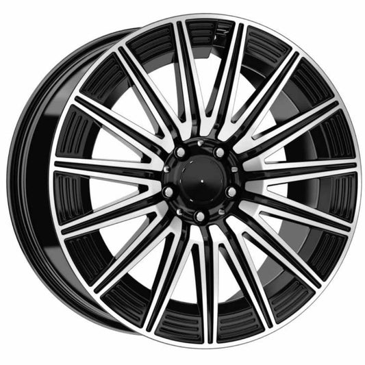 Kormetal 18 inç 5*112 ET43 Parlak Siyah Jant Takımı (J-4880)