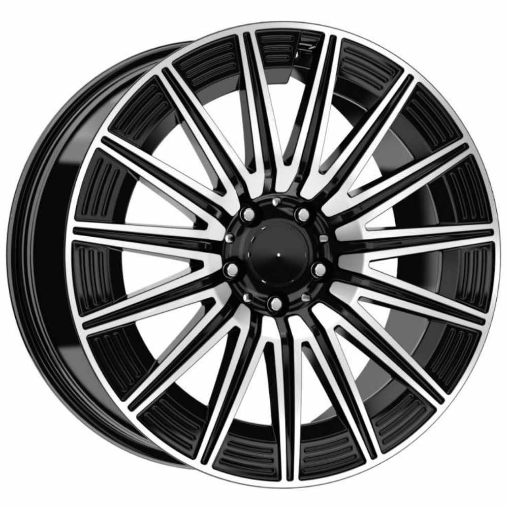 Kormetal 18 inç 5*112 ET48 Parlak Siyah Jant Takımı (J-4881)