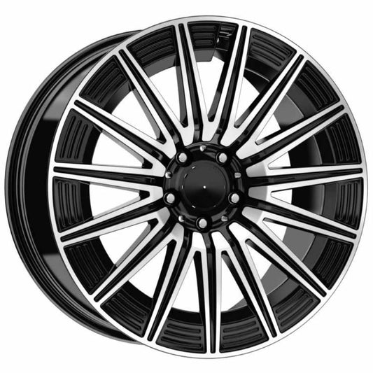 Kormetal 18 inç 5*112 ET48 Parlak Siyah Jant Takımı (J-4881)