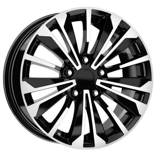 Kormetal 16 inç 5*114 ET40 Parlak Siyah Jant Takımı (J-4883)