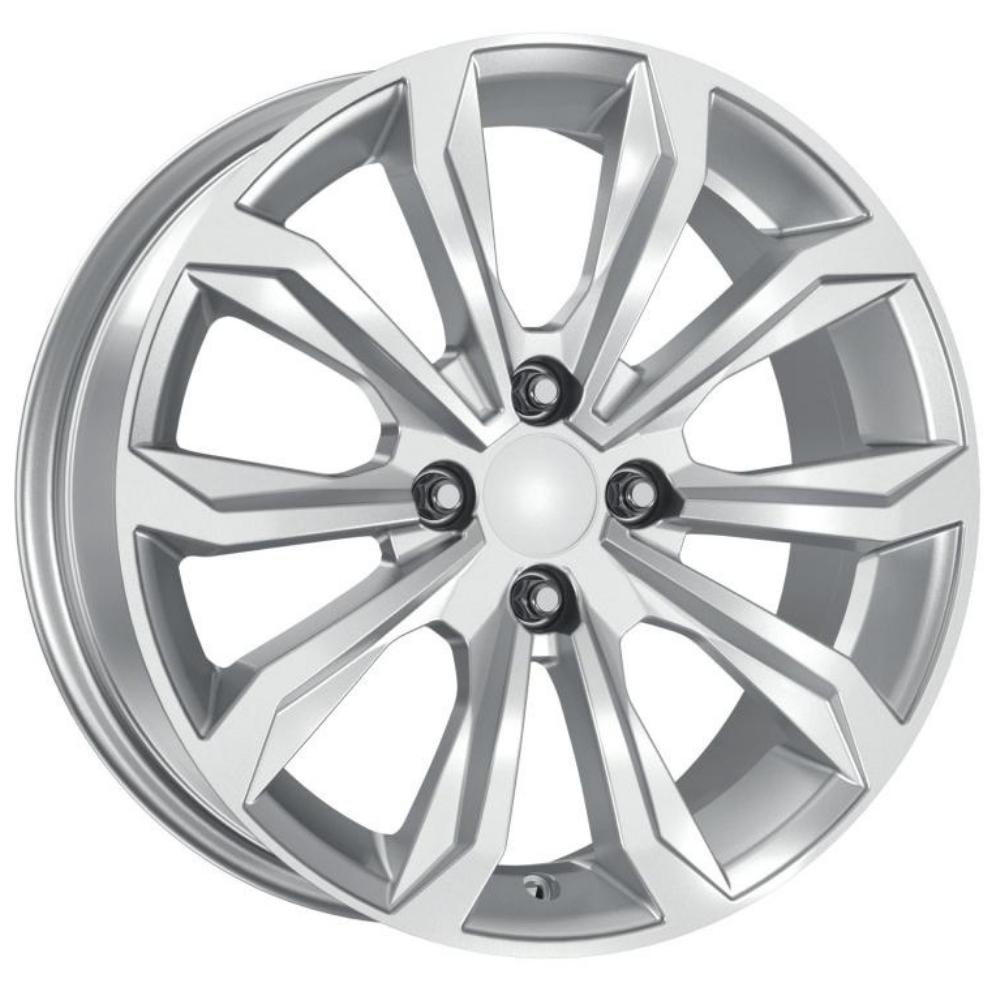 Kormetal 17 inç 4*100 ET35 Metalik Gri Jant Takımı (J-4892)