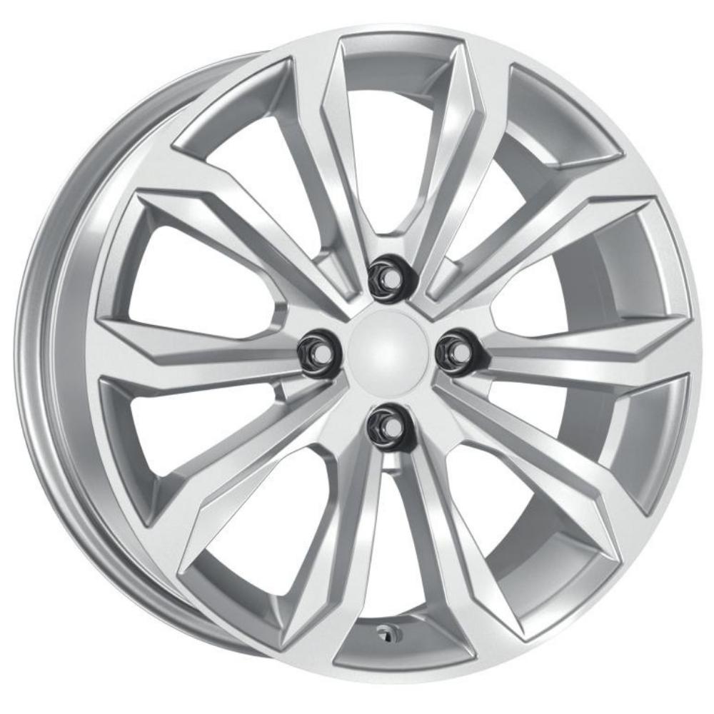 Kormetal 17 inç 4*100 ET35 Metalik Gri Jant Takımı (J-4891)