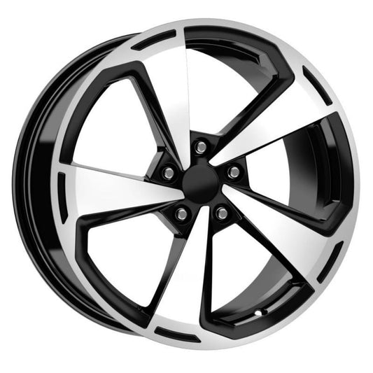 Kormetal 18 inç 5*100 ET35 Parlak Siyah Jant Takımı (J-4912)
