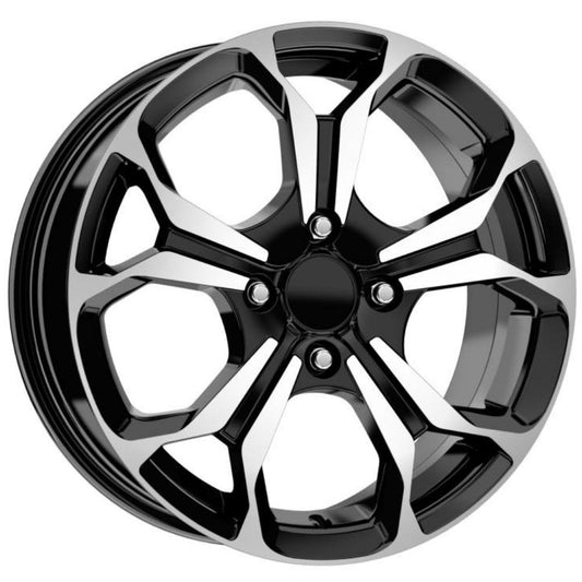 Kormetal 16 inç 4*108 ET40 Parlak Siyah Jant Takımı (J-4914)