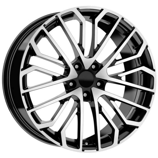Kormetal 17 inç 5*100 ET40 Parlak Siyah Jant Takımı (J-4927)