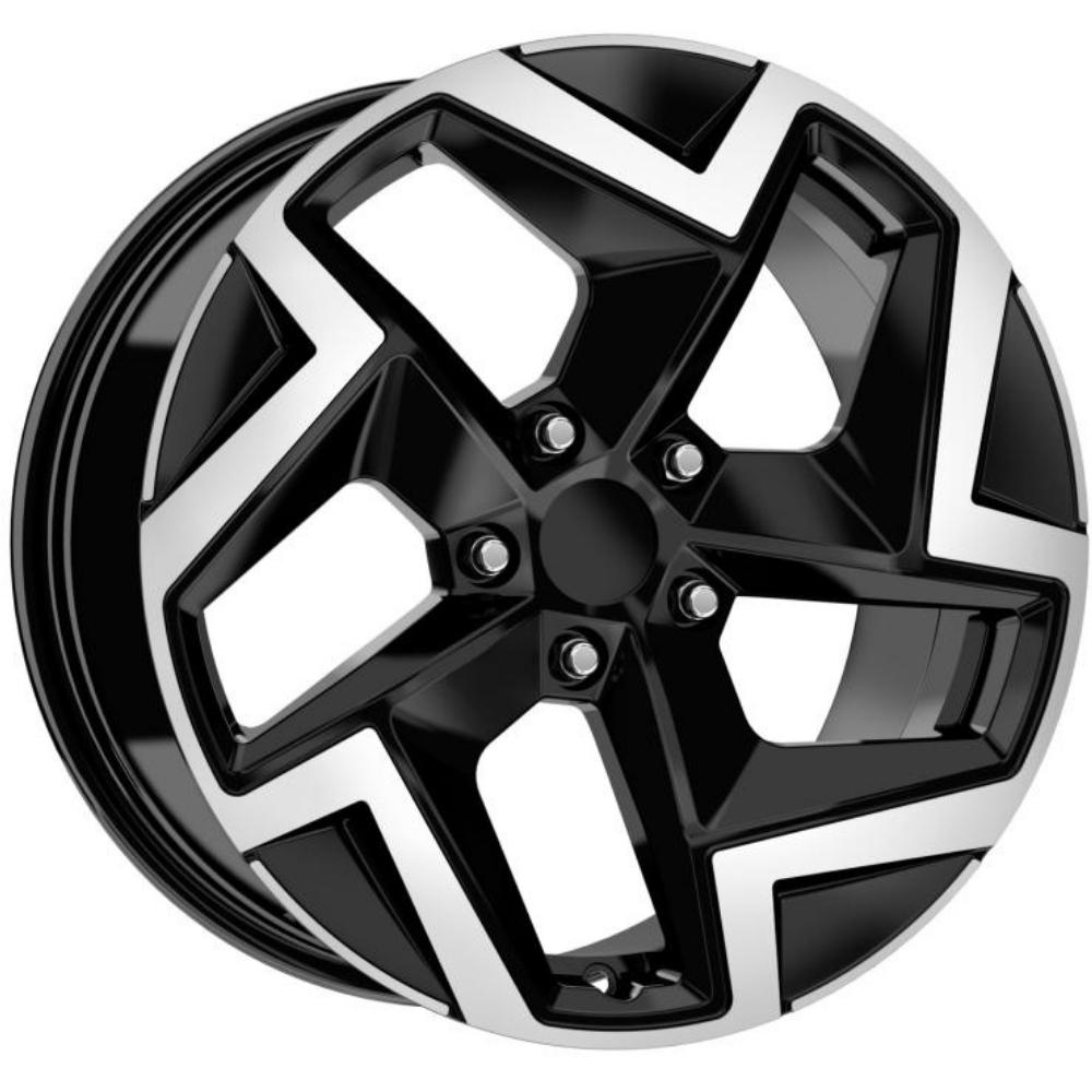 Kormetal 18 inç 5*112 ET40 Parlak Siyah Jant Takımı (J-4958)