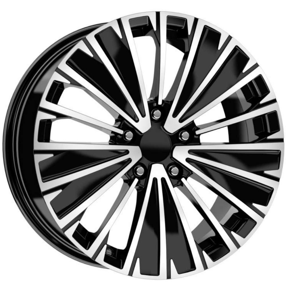 Kormetal 17 inç 5*100 ET35 Parlak Siyah Jant Takımı (J-4961)