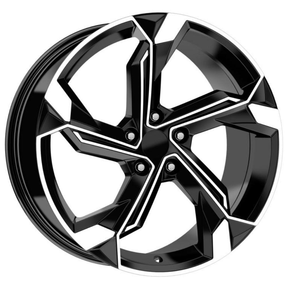 Kormetal 20 inç 5*112 ET30 Parlak Siyah Jant Takımı (J-4962)