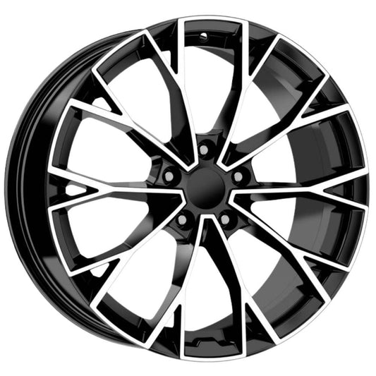 Kormetal 16 inç 5*100 ET35 Parlak Siyah Jant Takımı (J-4987)