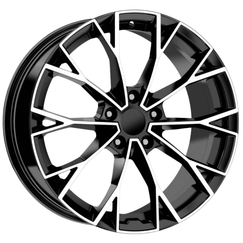 Kormetal 16 inç 5*100 ET35 Parlak Siyah Jant Takımı (J-4987)