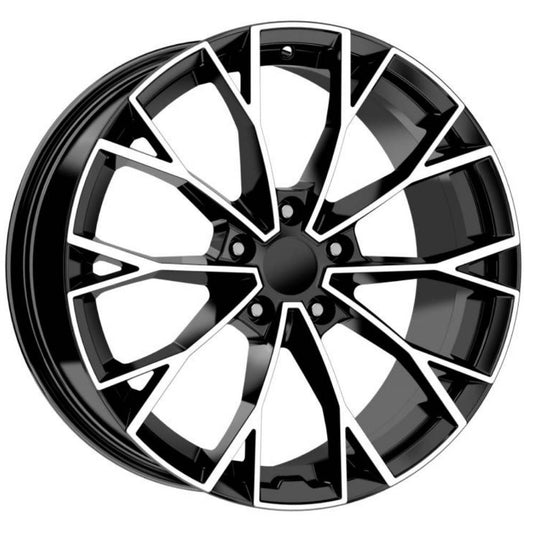 Kormetal 16 inç 5*112 ET35 Parlak Siyah Jant Takımı (J-4988)