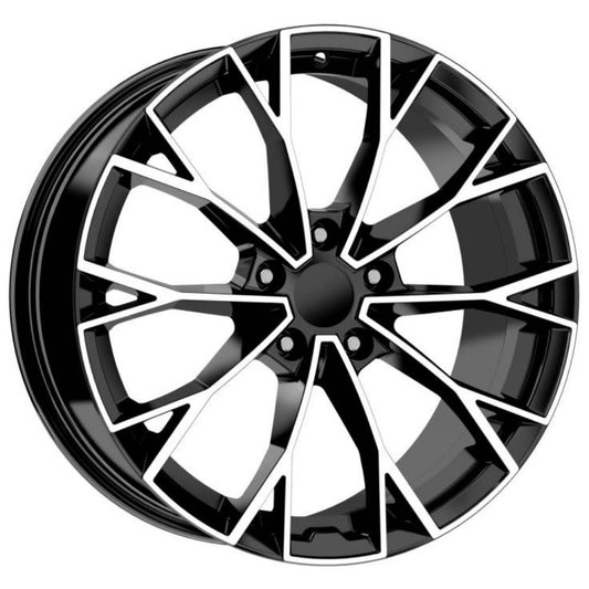 Kormetal 16 inç 5*098 ET35 Parlak Siyah Jant Takımı (J-4986)