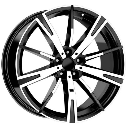 Kormetal 20 inç 5*112 ET40 Parlak Siyah Jant Takımı (J-4999)