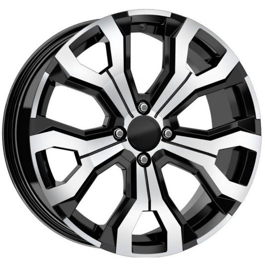 Kormetal 16 inç 4*100 ET35 Parlak Siyah Jant Takımı (J-5025)