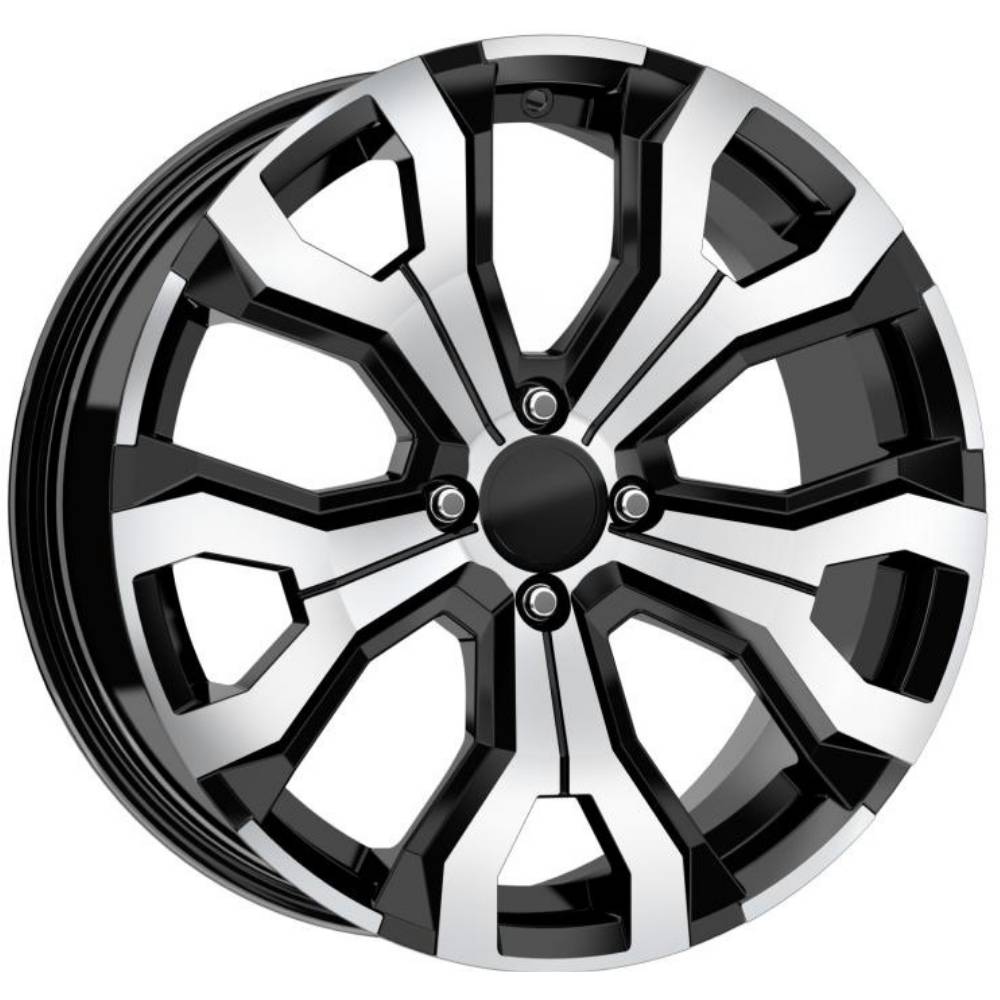 Kormetal 16 inç 4*100 ET35 Parlak Siyah Jant Takımı (J-5025)