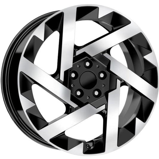 Kormetal 19 inç 5*112 ET45 Parlak Siyah Jant Takımı (J-5028)