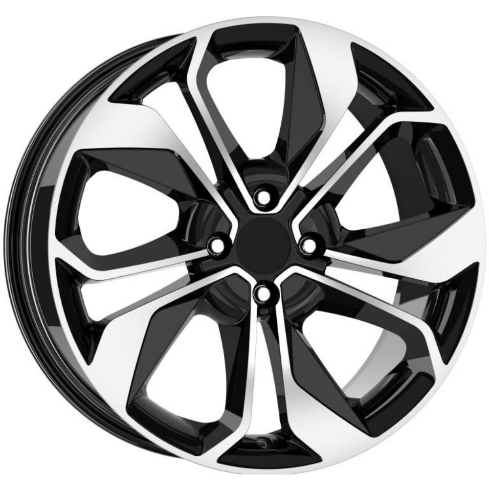 Kormetal 16 inç 4*100 ET35 Parlak Siyah Jant Takımı (J-5031)