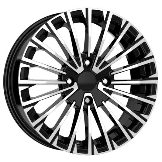 Kormetal 16 inç 4*100 ET35 Parlak Siyah Jant Takımı (J-5036)