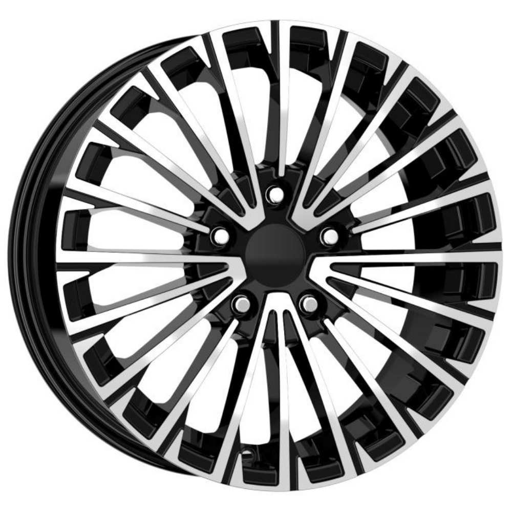 Kormetal 16 inç 5*100 ET35 Parlak Siyah Jant Takımı (J-5037)