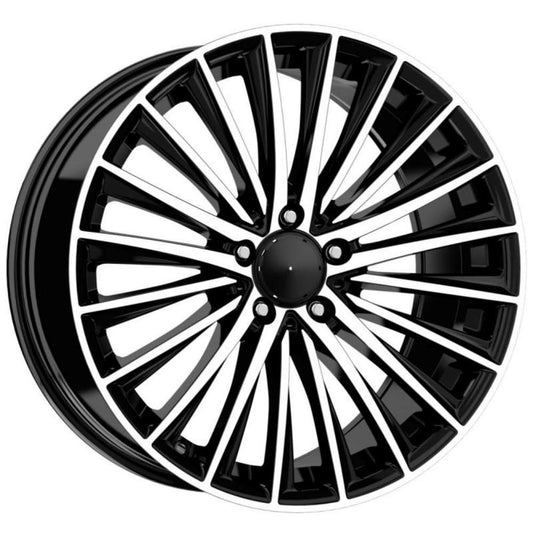 Kormetal 19 inç 5*112 ET38 Parlak Siyah Jant Takımı (J-5038)